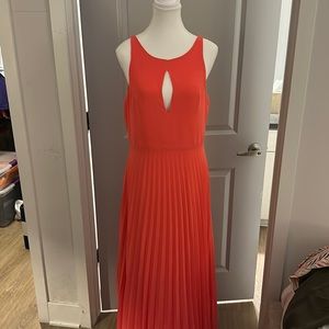 Like Mynded Coral Maxi Dress